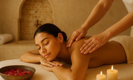 Pause relaxante avec 30 min. de hammam et 20 min. de massage personnalisé