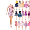 Image 3: 50-Piece Doll Clothes and Accessories Set 