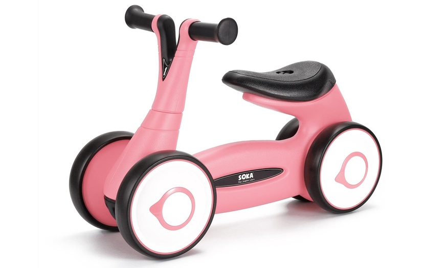 Image 15: Soka Four-Wheel Kids' Balance Bike