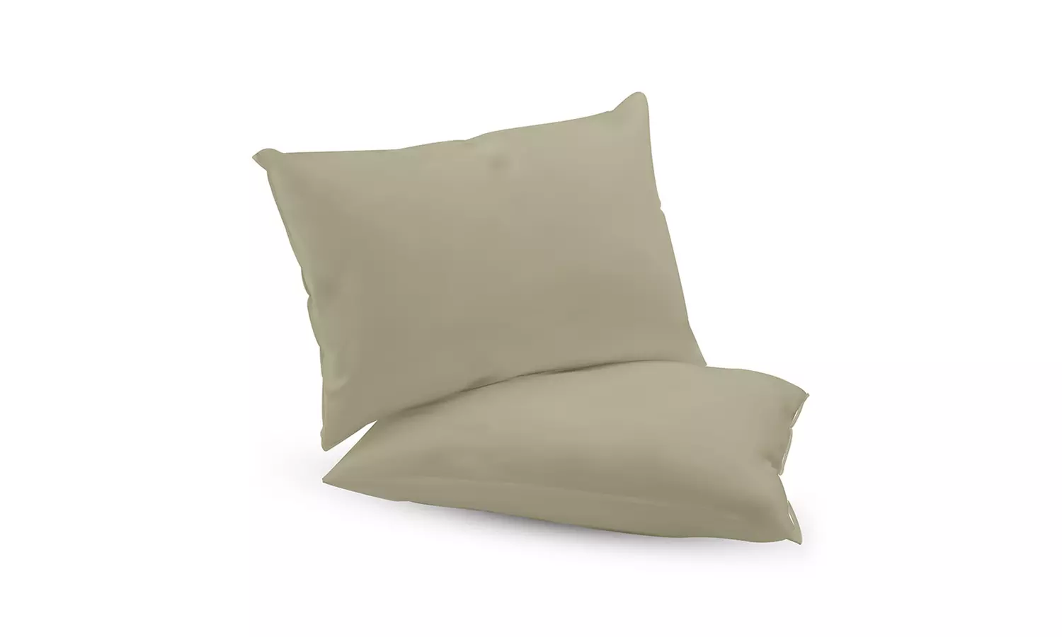 King Queen Standard Pillowcase Pillow Case Egyptian Cotton Feel 1800 Count Case