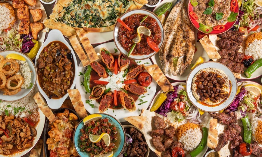 Image 1: Treat Yourself to a Turkish Feast with a Drink at Levante Restaurant