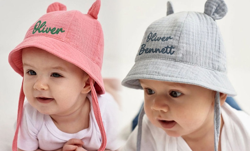 Image 8: Casquette ou chapeau bébé brodés personnalisés avec Justyling