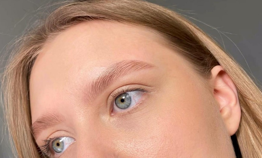 Image 1: Elevate Your Look with Brow Lamination and Shaping with Optional Tint