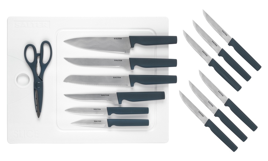 Image 1: 14-Piece Salter Knife Set