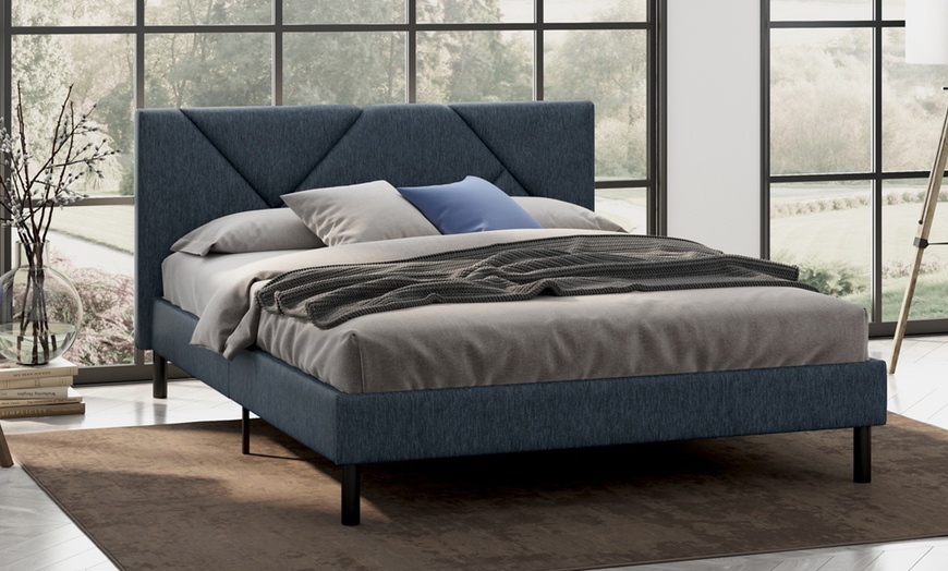 Image 12: Lit en tissu "Ric"