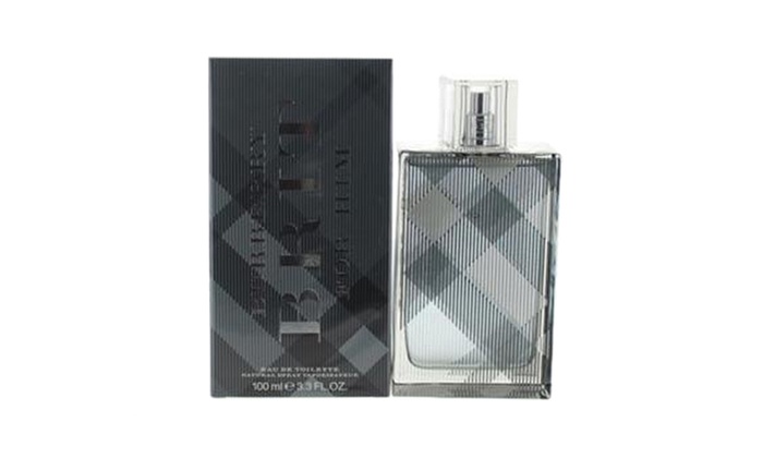 Burberry Brit By Burberry 3.3 Oz Eau De Toilette Spray  New In Box For Men