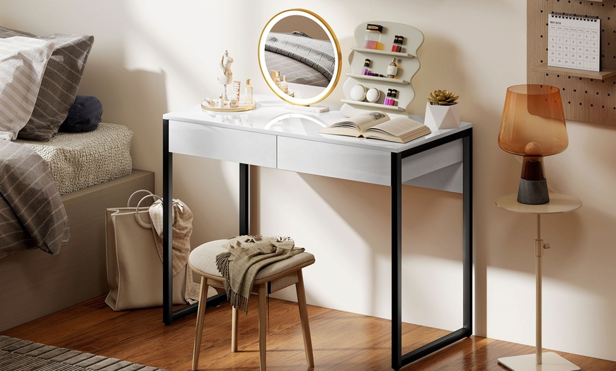 Image 5: HomCom Desk Selection: Stylish, Functional Workspace Solutions