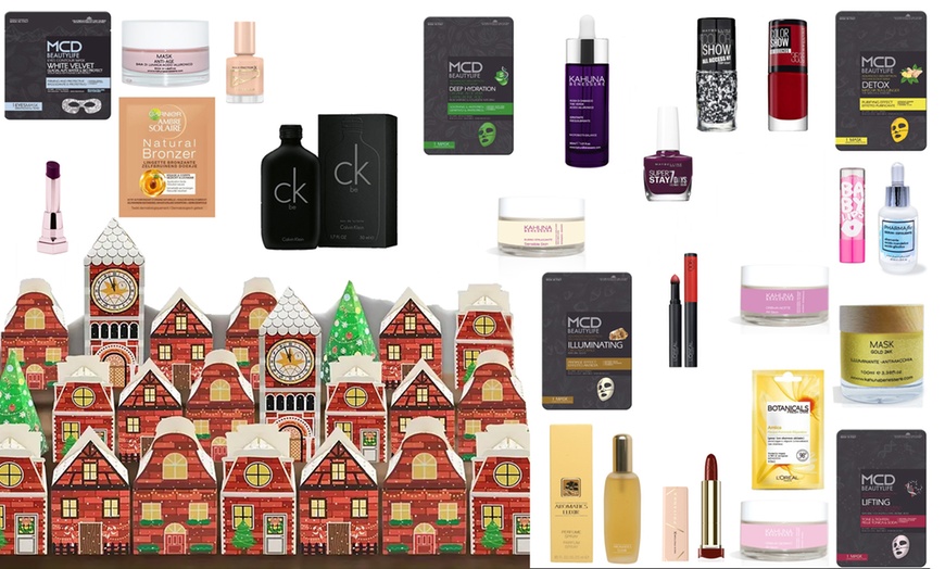 Image 7: Calendario de Adviento con fragancia a elegir y productos cosméticos