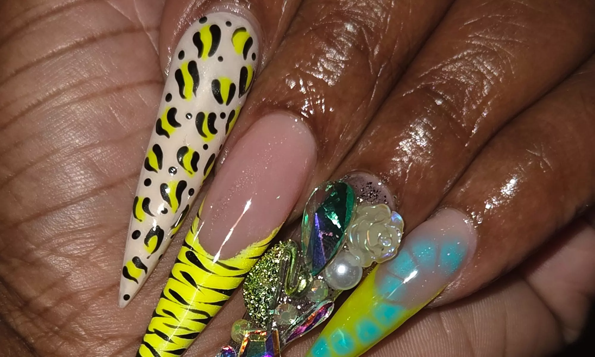 Basic or Deluxe Acrylic Full Set or Fill-In + Nail Designs / the Works