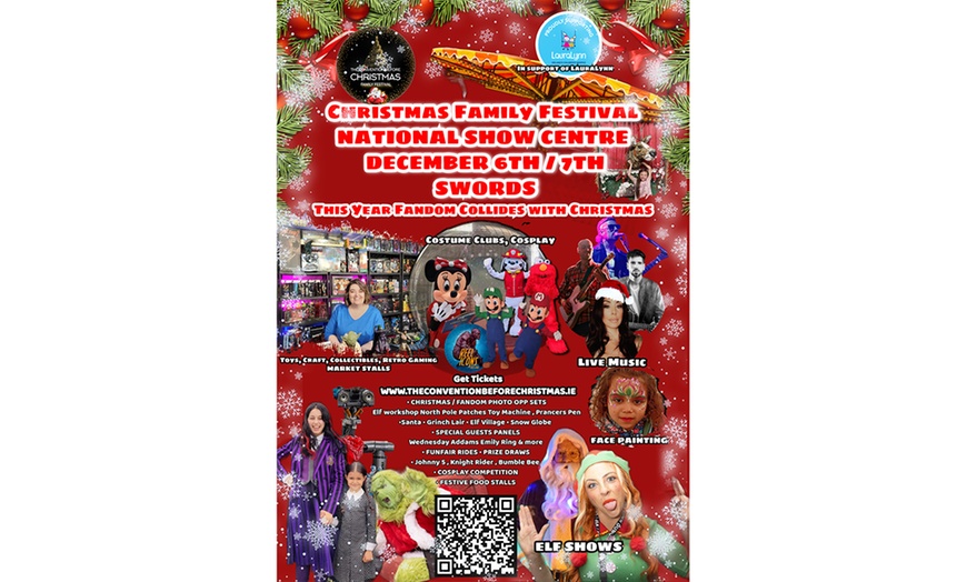 Image 6: One Child, Adult, or Family Ticket to The Convention Before Christmas