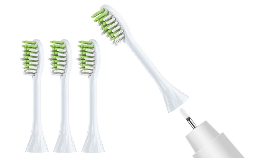 Image 14: 4Pcs Toothbrush Replacement Heads for Philips
