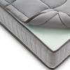 Image 3: Orthopedische springverenmatras met afneembare topper van traagschuim