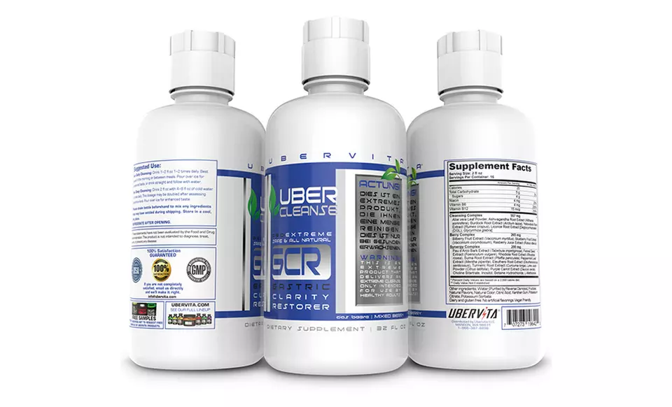 UberCleanse Colon Cleanse Liquid (32 Fl. Oz.) - Primary Image