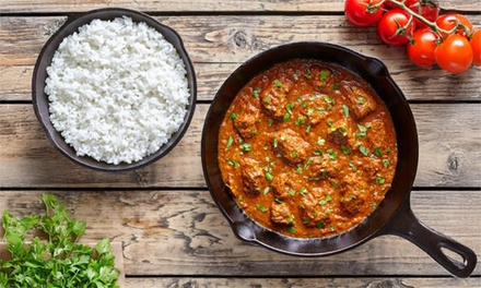 Two Course Meal with Rice And Naan to Share with Beer/Wine or Soft Drink For Two - Tandoori Nights