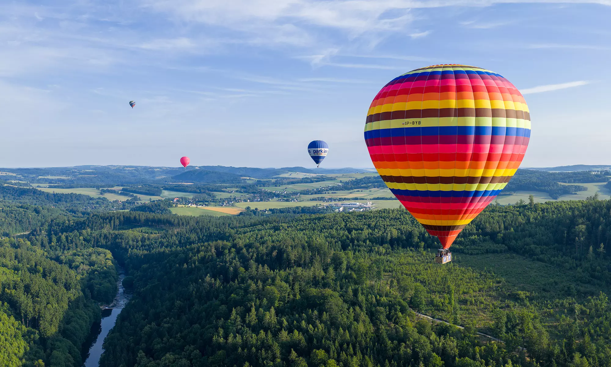 Lot balonem dla 2 osób z certyfikatem, zdjęciem, transportem i więcej