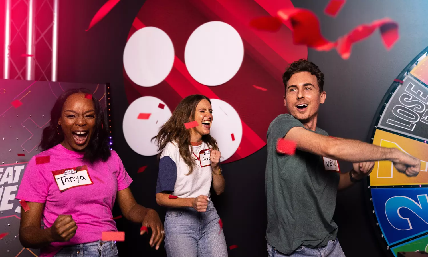 Great Big Game Show - Vegas for 4, 8, 14 People