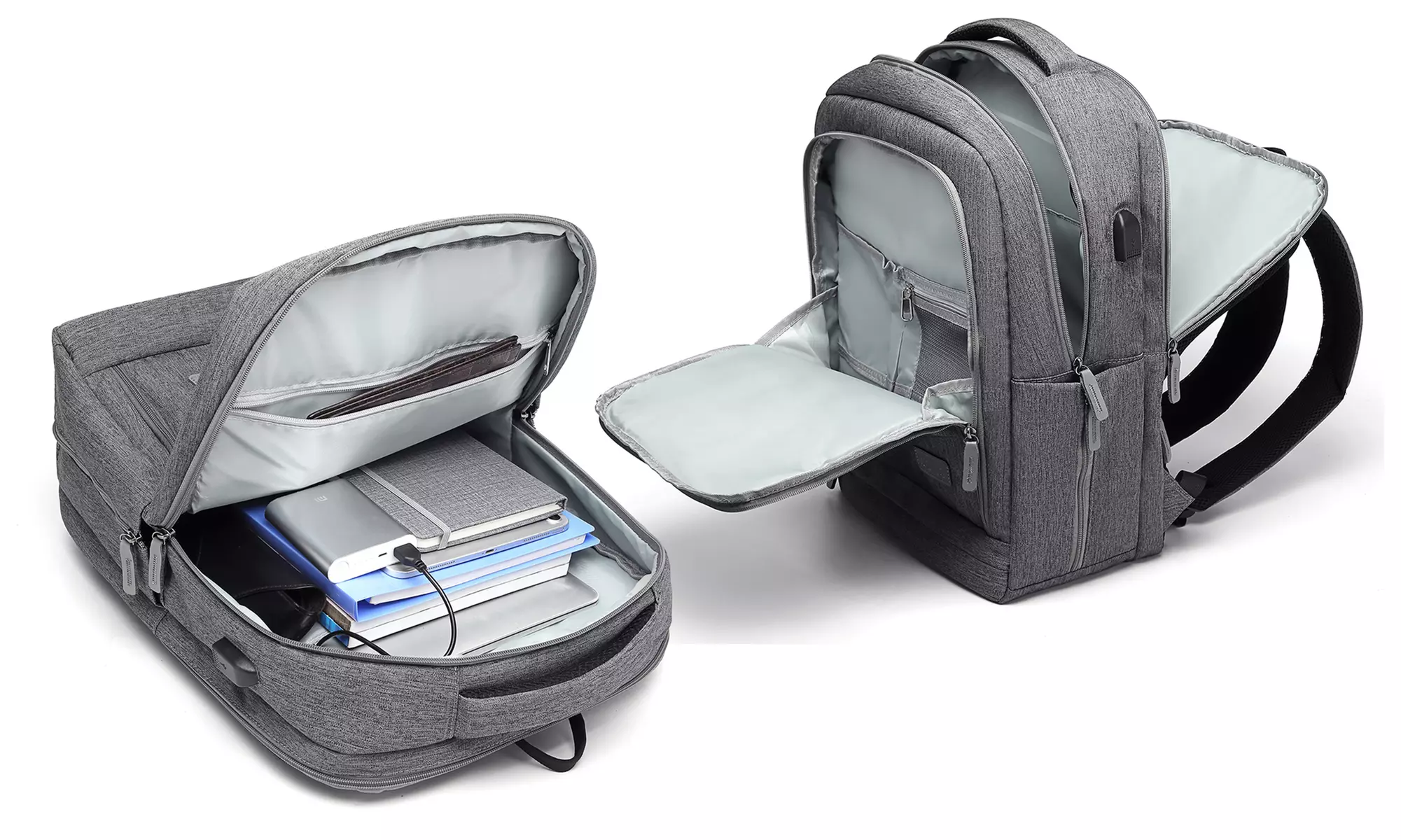 Sac à dos multi-compartiments Kono avec port USB