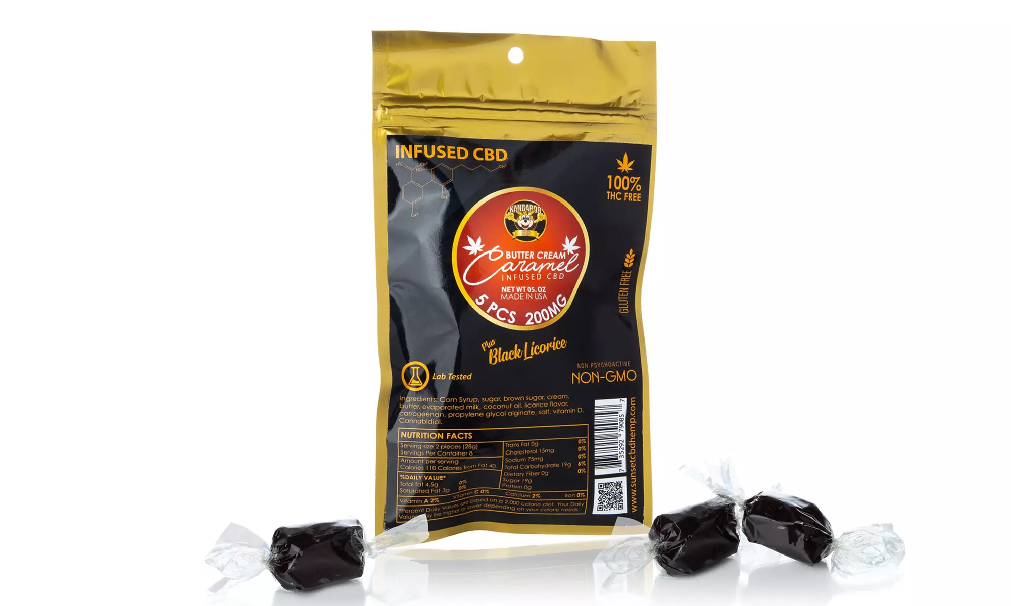 Groupon Exclusive High Potency CBD Infused Gummy Bundles (Kangaroo & Sunset)