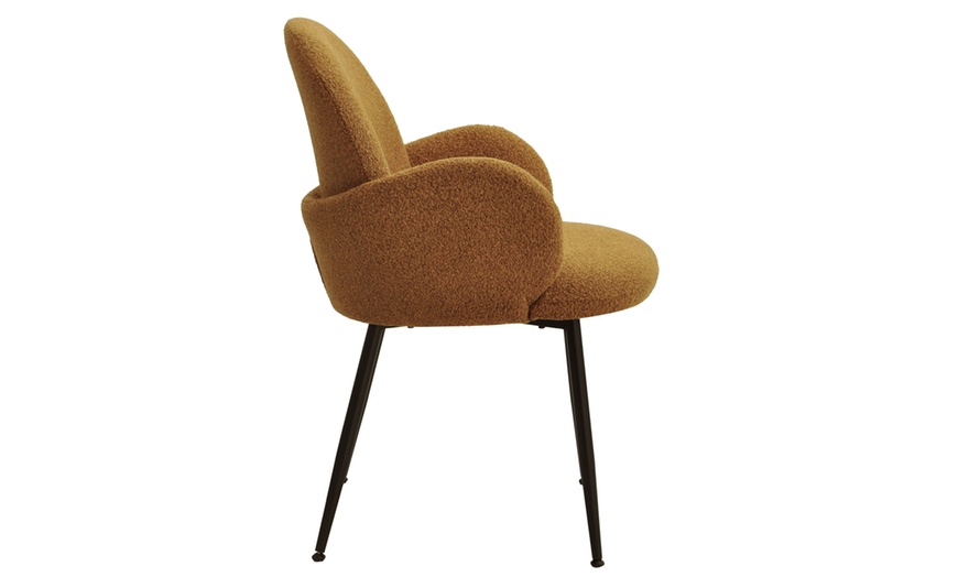 Image 27: Lot de 2 fauteuils de table "Alicia" en tissu Cozy de Doosense 