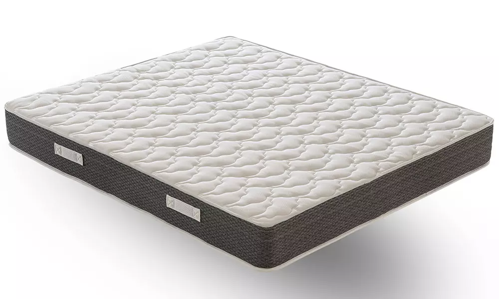 Matelas à mémoire de forme et à ressorts ensachés 11 zones
