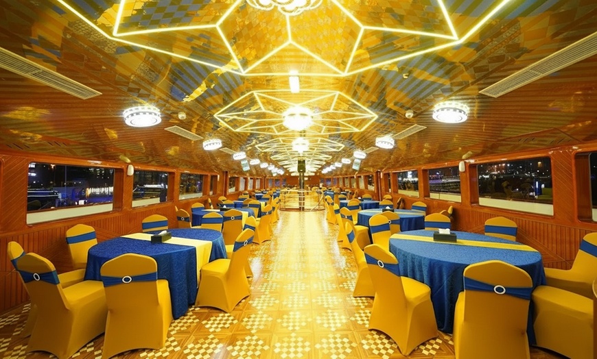 Image 8: 2-Hour Luxury Dinner Cruise with Buffet & Drinks on Samrat Mega Yacht