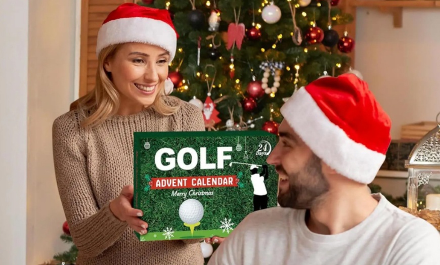 Image 3: 24-Day Golf Countdown Calendar