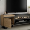 Image 11: Meuble TV suspendu ou avec pieds en métal