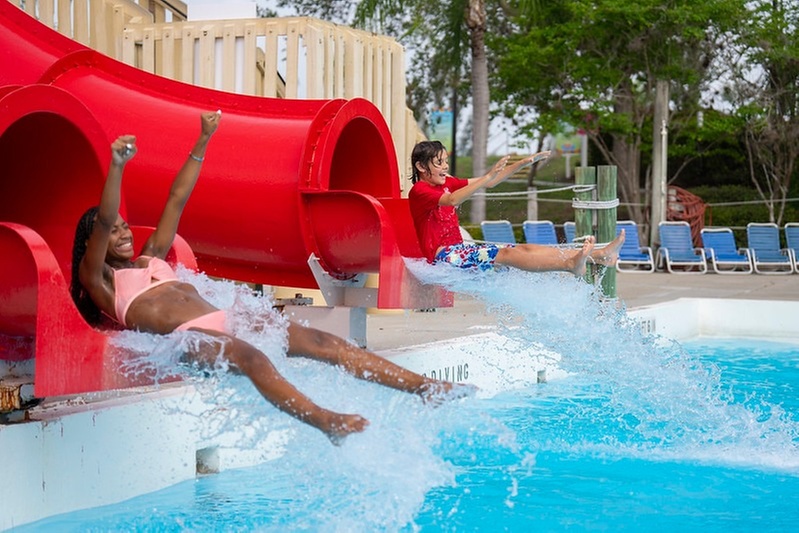 Admission to Southwest Florida's Largest Waterpark for 4 at Sunsplash