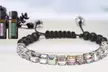 Lava Stone Glass Diffuser Bracelet with Optional Essential Oils - Second Medium