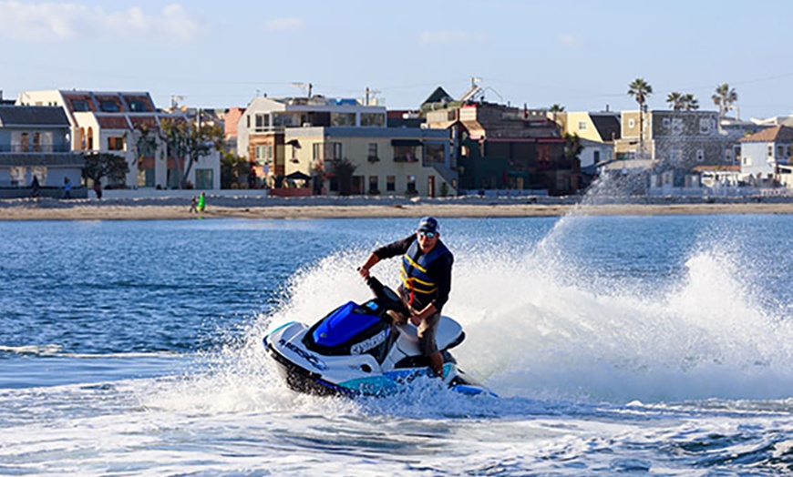 Image 3: Enjoy a One-Hour Jetski Rental Any Day on Mission Bay