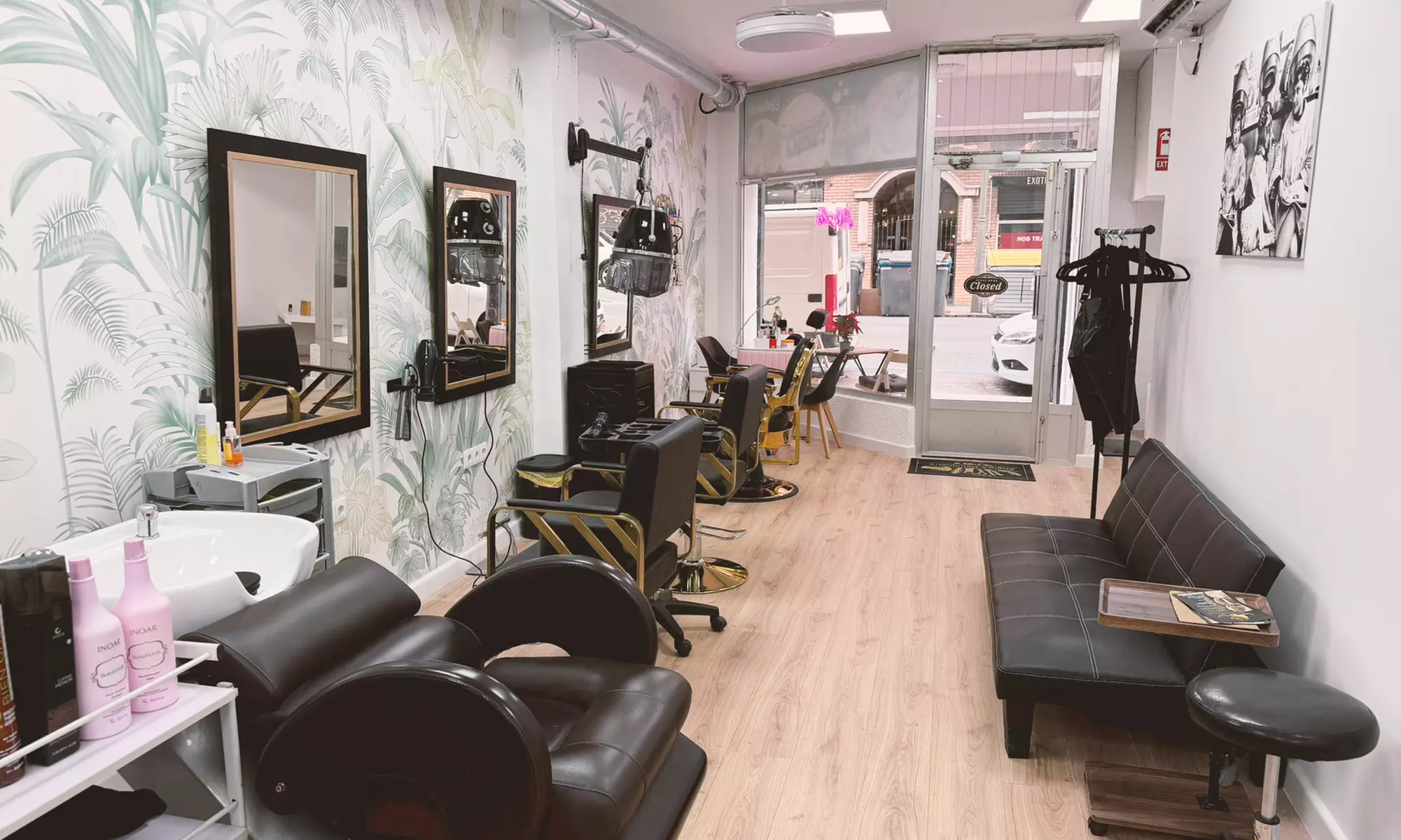 Alisado de queratina con corte de puntas para diferentes longitudes