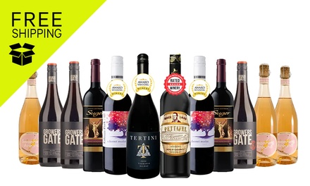 Autumn Clearance Red Wine Dozen Mixed - 12 Bottles-DL-MWRMN-12P-NSW - Just Wines