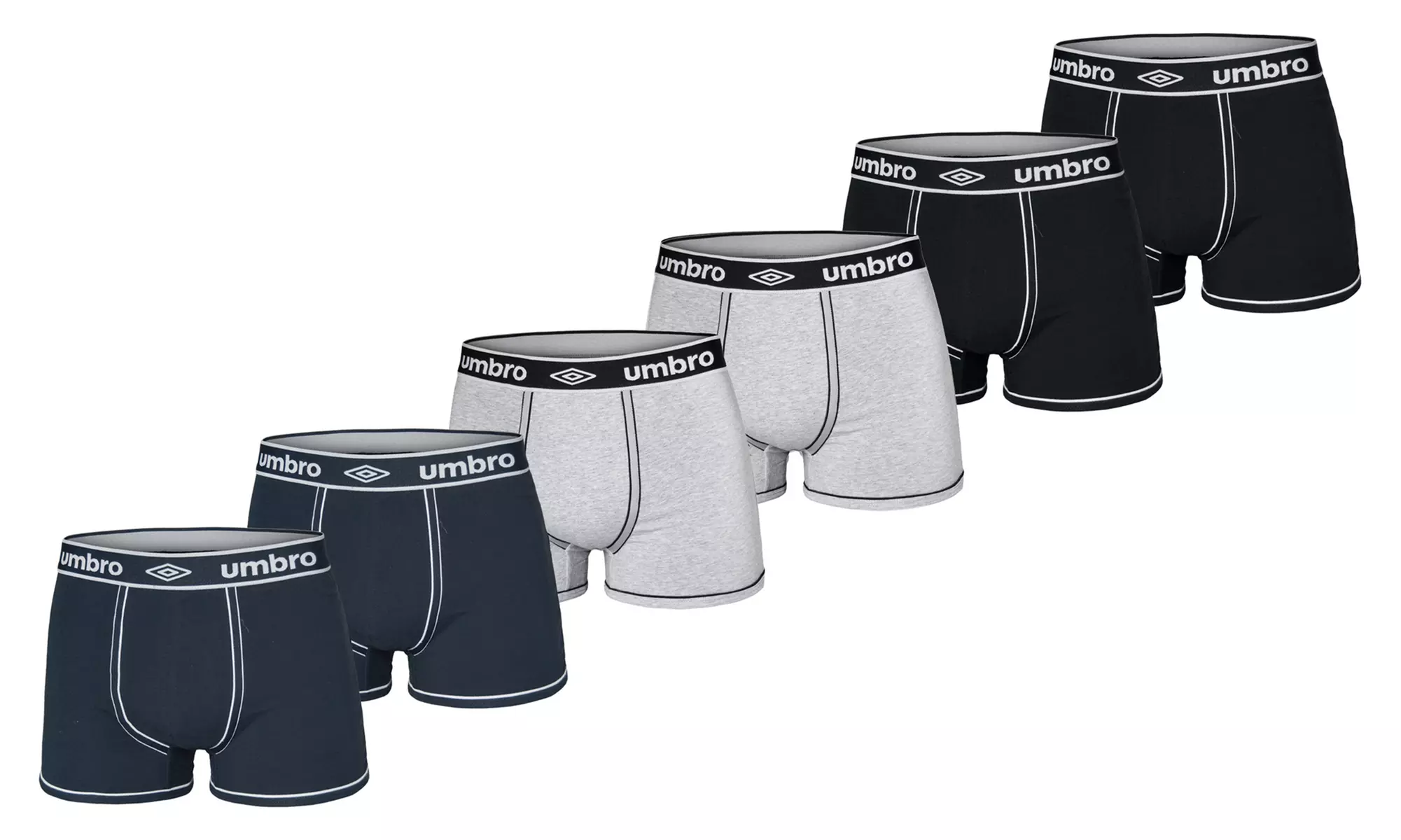 6er-Pack Umbro Herren-Unterhose