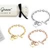 Image 2: Heart Toggle Bracelet with 25 Crystals from Swarovski - Christmas Gift Packaging 