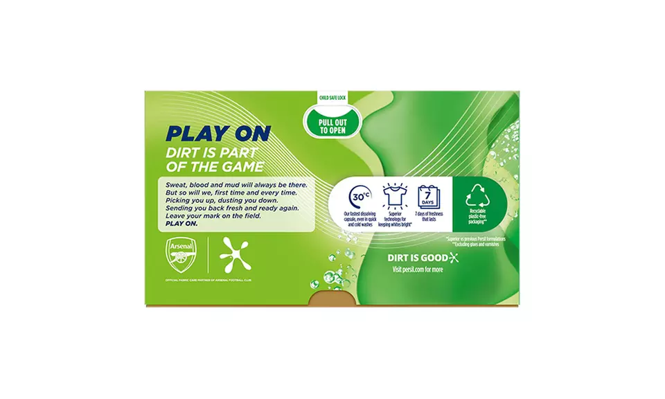 Three or Six Packs of Persil XL 3 in 1 Washing Capsules