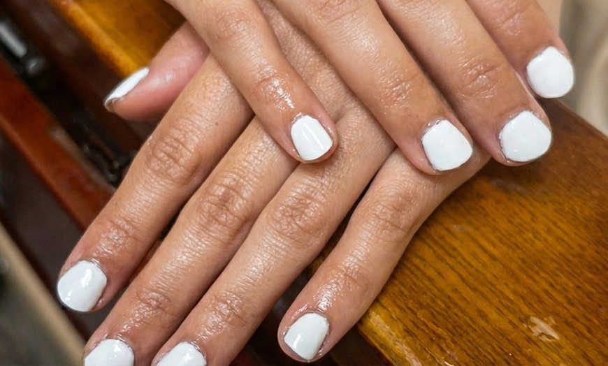 Image 2: Short Gel-X Nail Set Or Basic Manicure with Gel Polish
