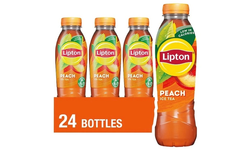 Image 2: Lipton Ice Tea Peach - 24 Pack of 500ml Bottles
