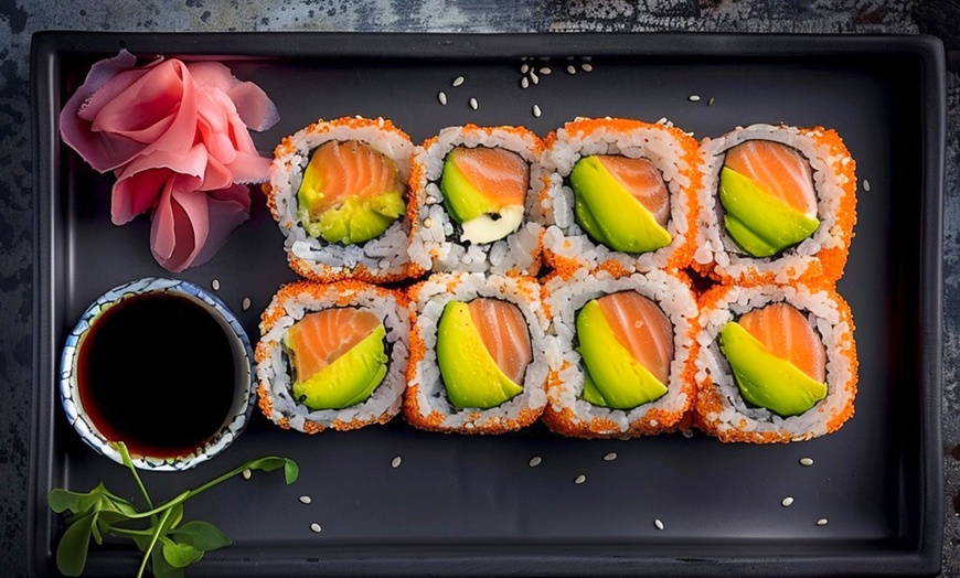 Image 6: Fresh Sushi with traditional Bubble tea Await You at Boba Tigers