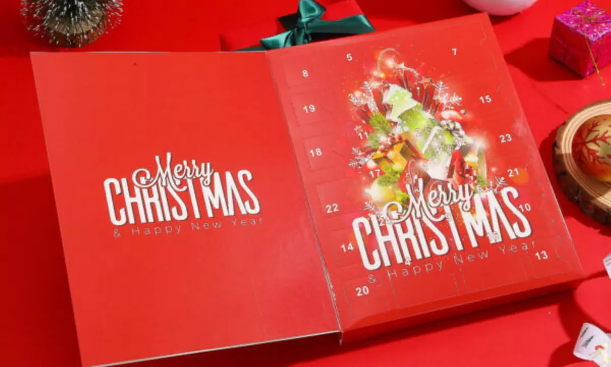 Christmas-Themed Advent Calendar Unicorn Jewellery Blind Box - Image 5