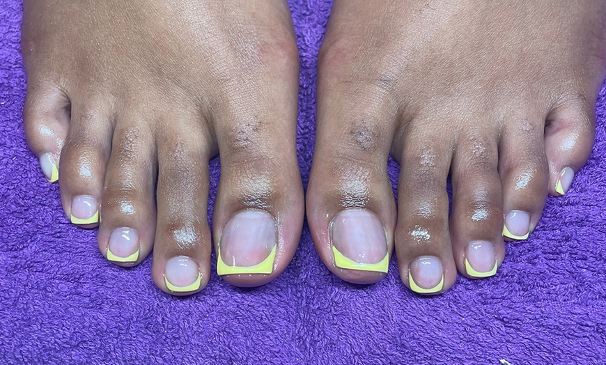 Image 13: Get Gel Polish, Manly, or Regular  Manicure & Pedicure