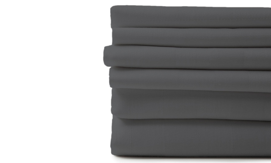 Image 5: 6 PIECE EGYPTIAN COTTON FEEL NICE SHEETS 1800 SERIES DEEP POCKETS 4 PILLOWCASES