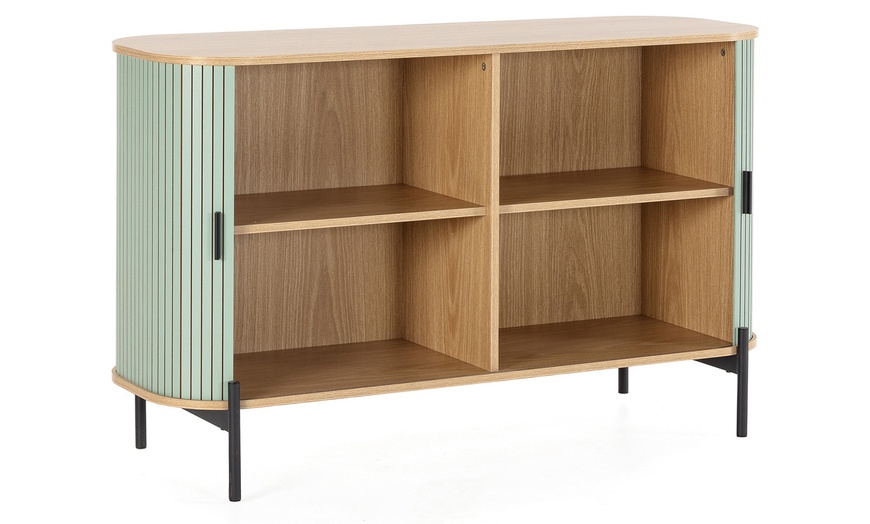 Image 6: Buffet design Mónaco avec 2 portes coulissantes