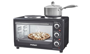 23L Electric Oven with Hotplate