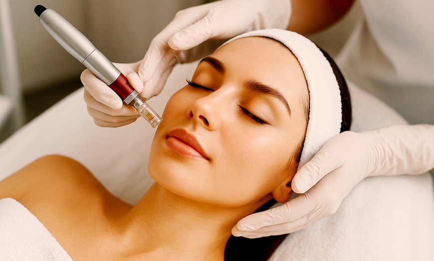 Image 2: Relax with One or Two Microneedling Sessions with LED Light Therapy