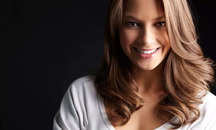 Image 2: Haircut, Deep Conditioning & Blowout, with Full Color or Highlights 