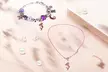  Laromni 66-Piece Charm Bracelet & Necklace Kit for Girls DIY Jewelry Making - Second Medium