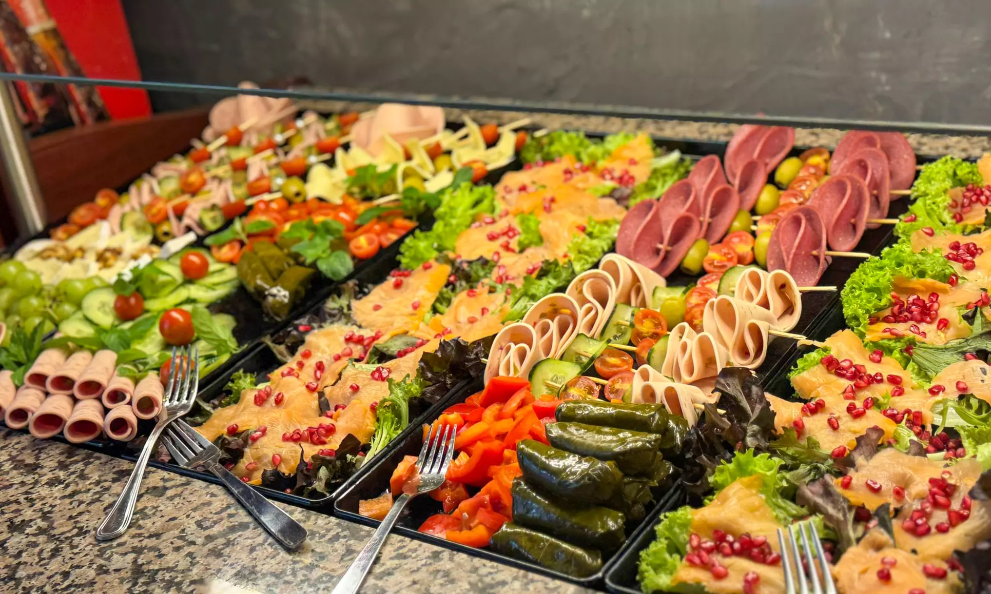 Sonntagsbrunch mit Buffet und Sektempfang für 2 oder 4 Personen