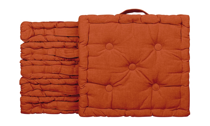 Image 17: Set di 6 cuscini in 100% cotone