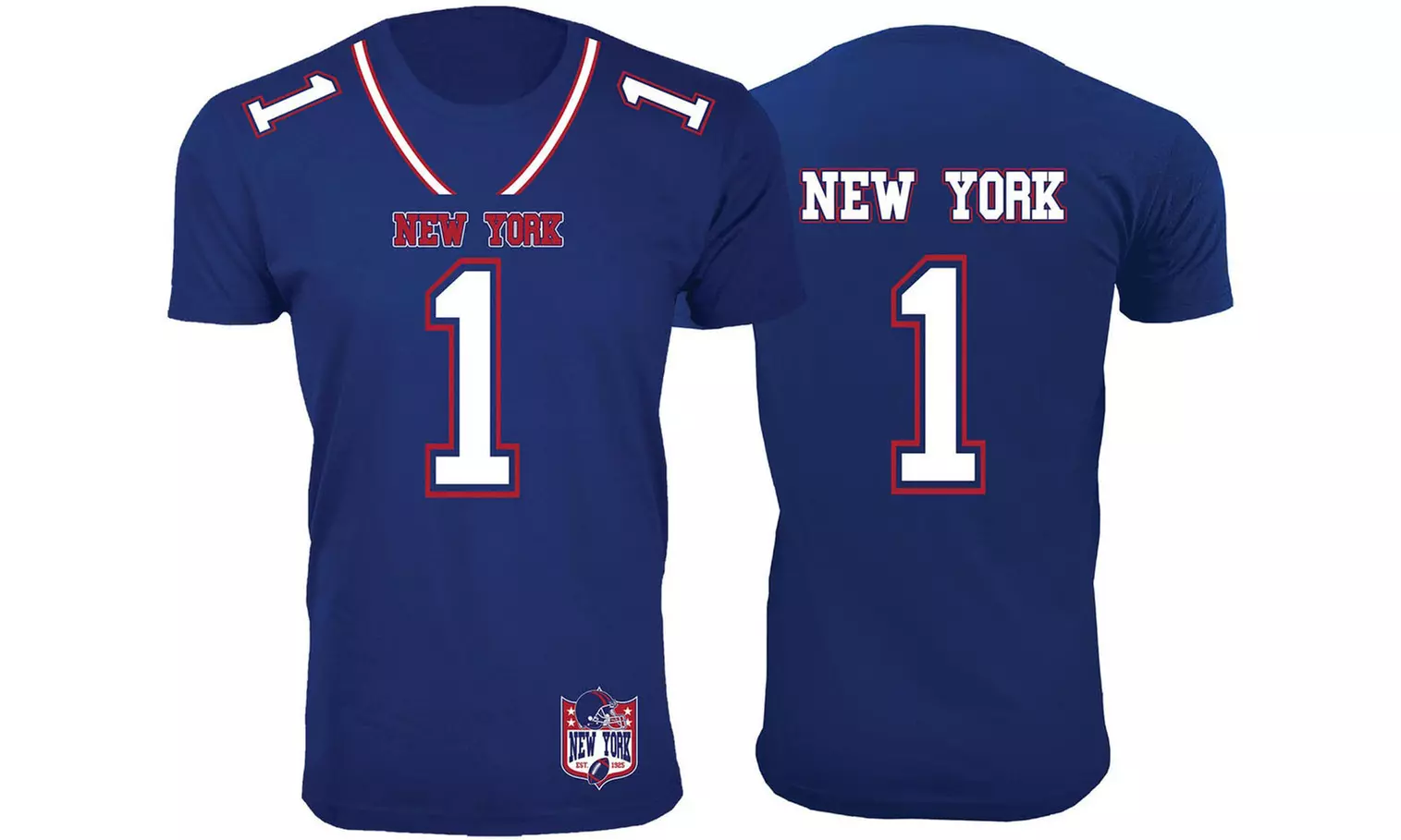 Men's Football Team Jersey T-Shirts (Extended Sizes Available)