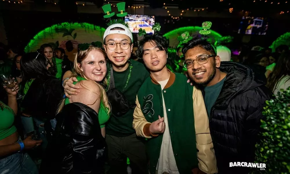 Join the St. Patrick's Day Bar Crawl Extravaganza